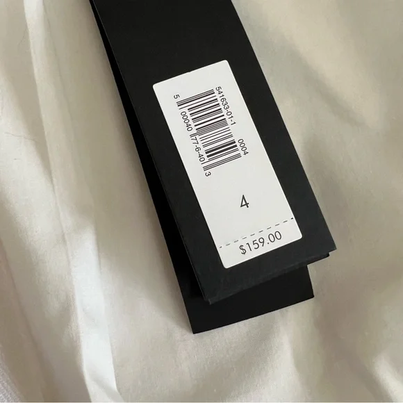 NWT Banana Republic WHITE COLLARLESS LINEN-COTTON BLAZER, size 4 - Picture 13 of 16